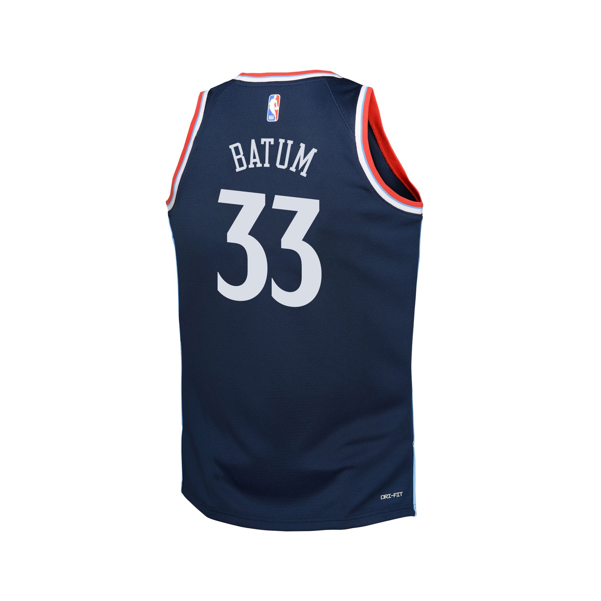 Youth Nicolas Batum Icon Jersey - Jerseys - Navy - 12 - 000038 - S